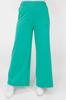 Women's Style Plus Size Pants 2 Thread Fabric Wide Leg Trousers