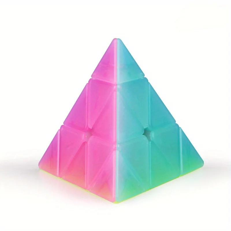 Qiyi Jelly Series Cube 2345 ступенек наклонная пирамида Zongzi брелок-куб детские интеллект-игрушки