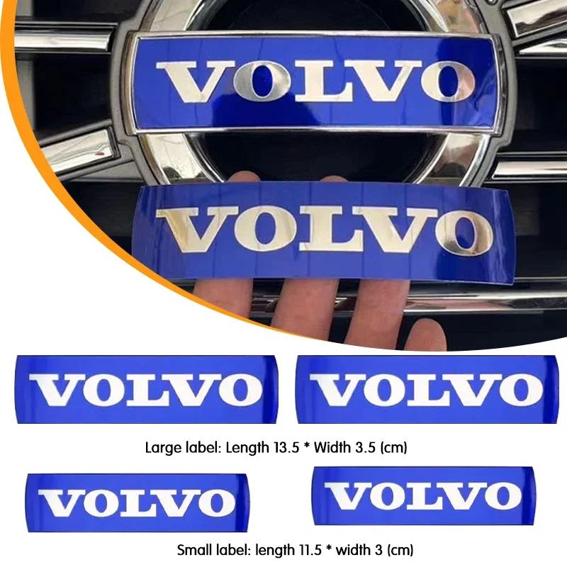 Для Volvo XC90 V90 V60 XC60 V40 S80 S60 S90 Эмблема на решетку радиатора Значок Наклейка на крышку багажника Наклейка на руль Аксессуары