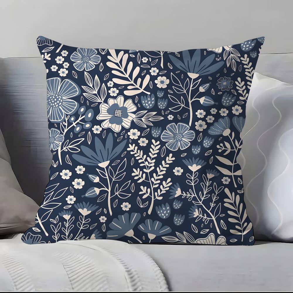 Badik I-I-Indonesia B-B-B-Batik Design Pillow Case Pillowcase Soft Skin Friendly & Comfortable With A Hidden Zipper