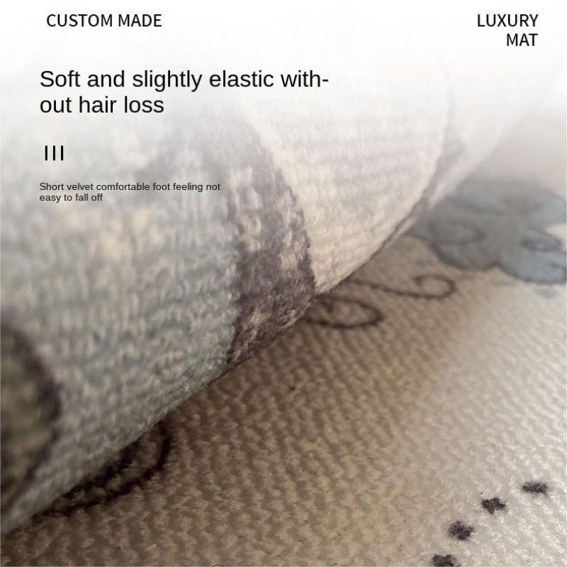 Коврик для детской комнаты, гостиной, коврик для ползания, большой размер, можно стирать в стиральной машине, коврик для чтения, игровой коврик с противоскользящим покрытием