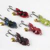 3.5CM/10G Metal Crab Spinner Blade Lure with Hook Long Casting Crab Bait with Rotating Sequin Spoon Spinnerbait Saltwater Freshwater Fishing