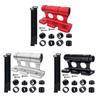 Aluminum Alloy Bike Block Fork Mount with Strap Quick Release Bicycles Front Fork Bracket Car Roof Rack Carrier