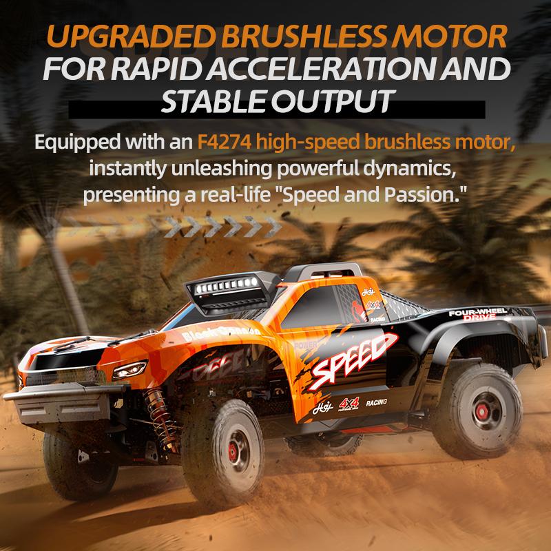 JJRC C8822 1:8 полномасштабная высокоскоростная полноприводная радиоуправляемая модель для бездорожья, скалолазания, дрифта, бесщеточная игрушка в подарок.