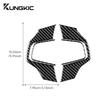 Steering Wheel Trim Soft Carbon Fiber For Mini Countryman U25 Cooper S F65 F66 F67 Electric J01 J05 Aceman Cooper E SE 2024 2025