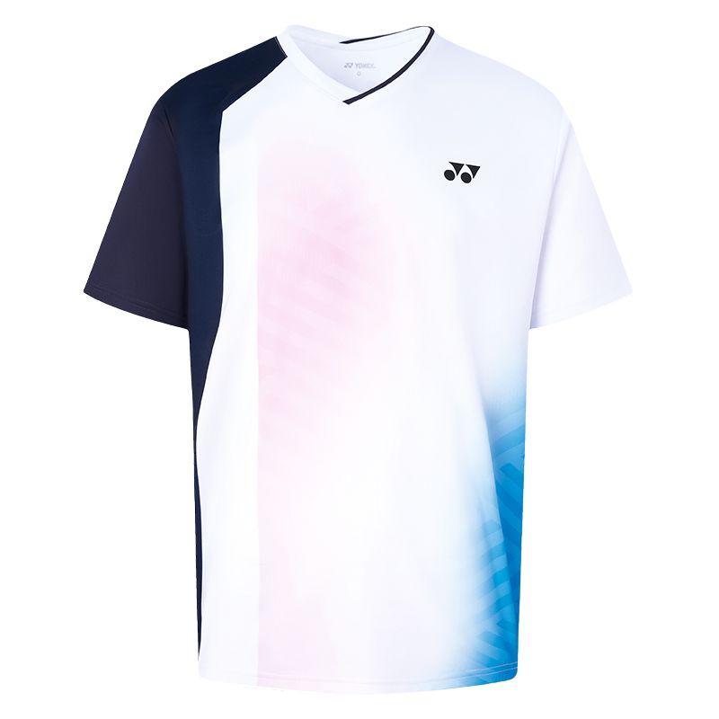 YONEX T-Shirts Men's V-neck Moderate 110115BCR