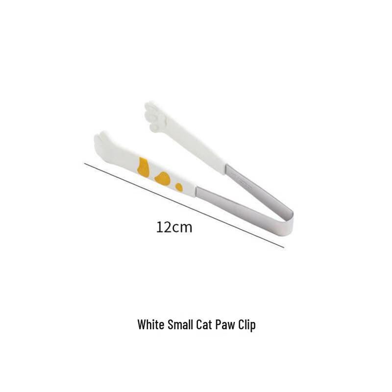 Cute Cat Paw Stainless Steel Food Tongs
