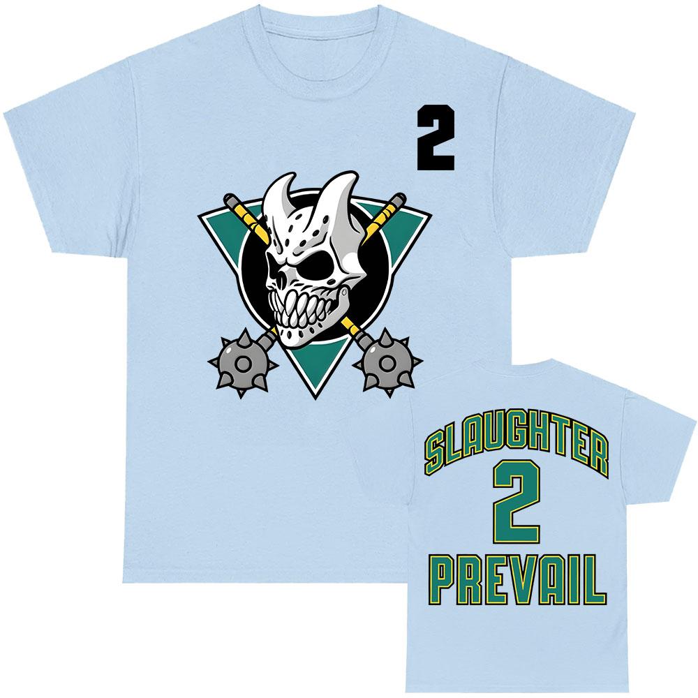 SLAUGHTER TO PREVAIL Hockey T-shirt Short Sleeve Cotton Crew Neck Fashion Tshirts Clothing Unisex Streetwear Hip Hop Tops