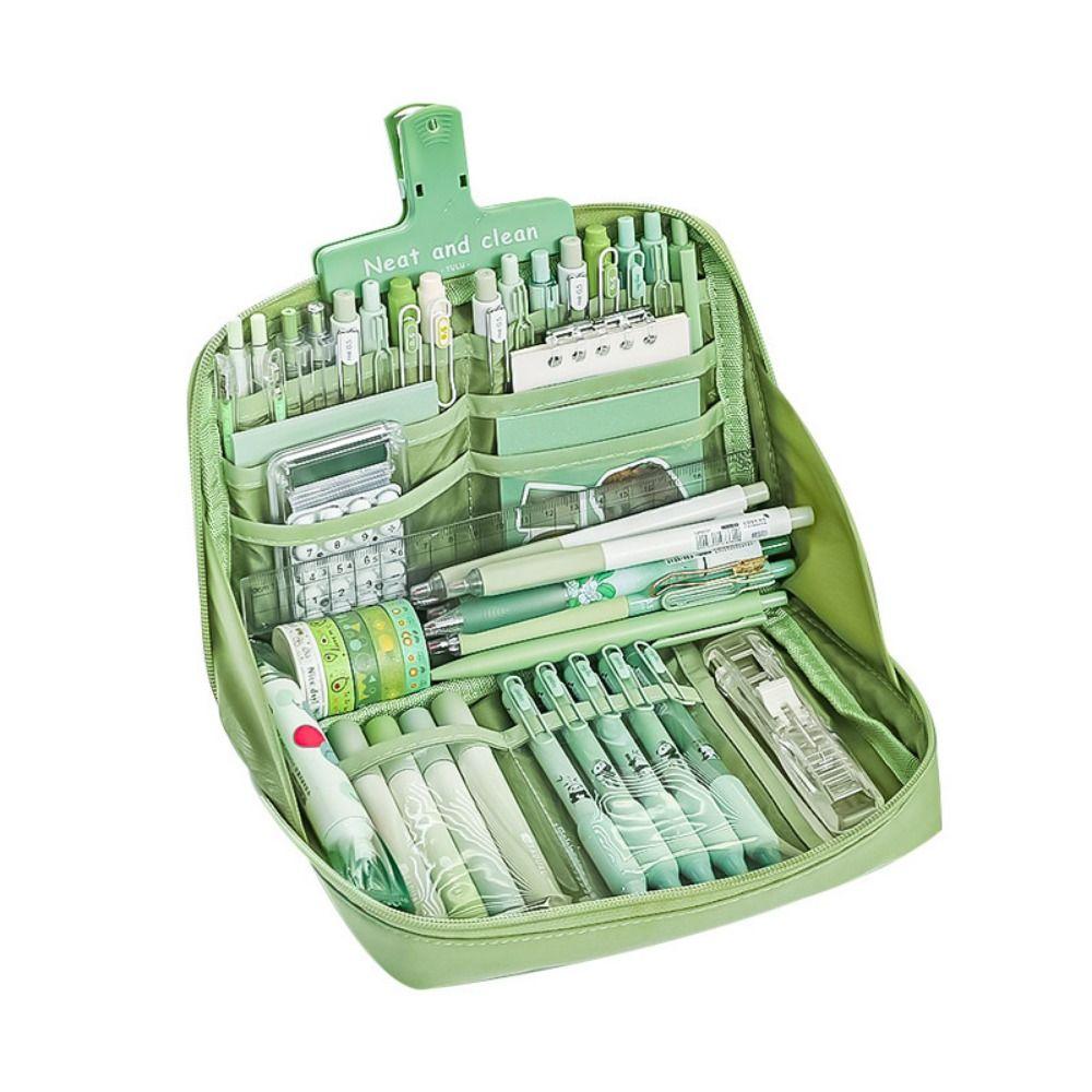 Пенал большой вместимости 12-слойная сумка для хранения ручек Многофункциональный пенал Подарок