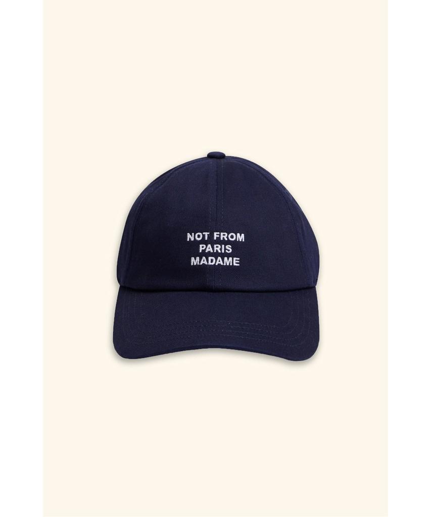 DROLE DE MONSIEUR Кепка со слоганом La Casquette Slogan D4Ras26001Nyx