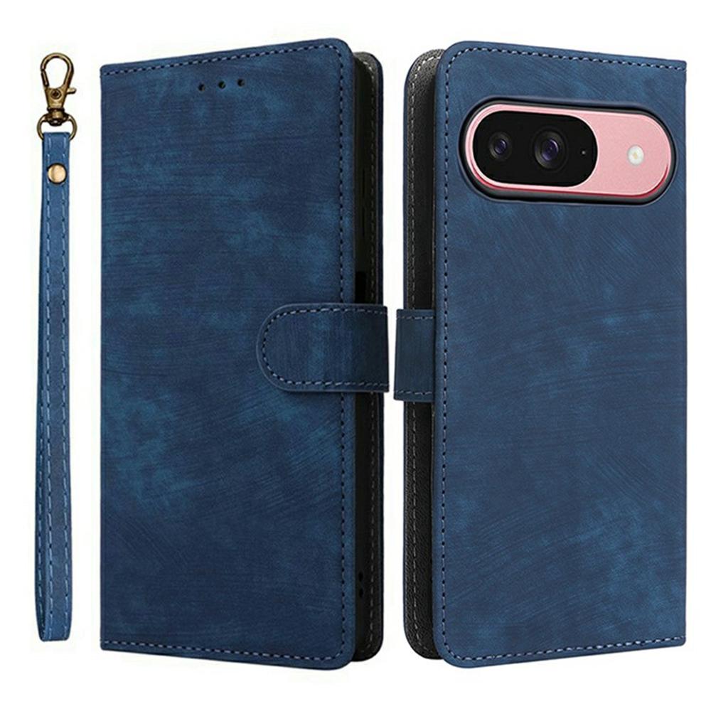 Для Google Pixel 10/10 Pro Чехол-кошелек с RFID-блокировкой, из ПУ кожи, чехол для телефона с подставкой и ремешком