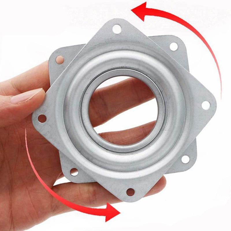1 шт., мебельный подшипник, поворотный стол, металлические поворотные пластины, поворотное основание, 2/3/4/6 дюймов, подставка для дисплея