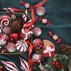 Plastic Christmas Ball Set Creative Hanging Ornament Crafts Christmas Tree Pendant  Office