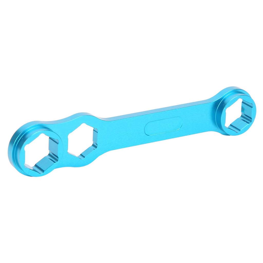 Гаечный ключ для рыболовной катушки DIY, синий гаечный ключ из алюминиевого сплава, инструмент для ремонта и обслуживания