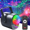 Party Light Disco Ball DJ Strobe Light Stage Light Dance Light Projector Effect Sound Active Karaoke Party Club Dance Wedding Christmas Halloween