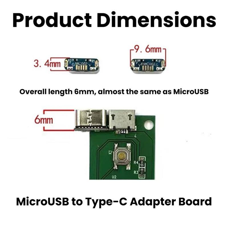 1/3/5/10 шт. USB-разъем Type C, гнездо, 5-контактный, SMD SMT, гнездо Type-C, порт для зарядки, для пайки на печатной плате, DIY, ремонт, адаптер