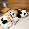 New 50Cm-110Cm Lying Panda Plush Toys Soft Cartoon Animal Black And White Stuffed Doll Sleeping Pillow