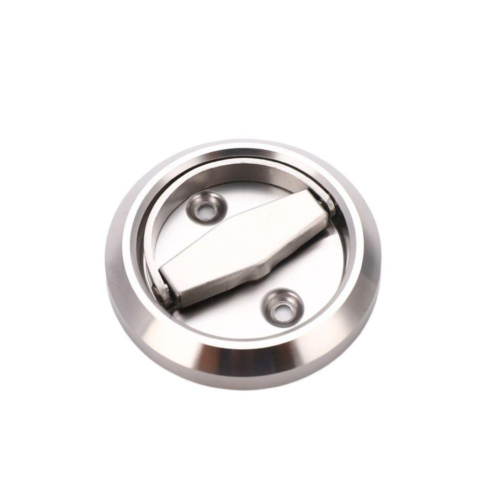 Wardrobe Furniture Lock Bolt Recessed Door Handle Lock Wardrobe Pulls Cabinet Knob Pull Ring Lock