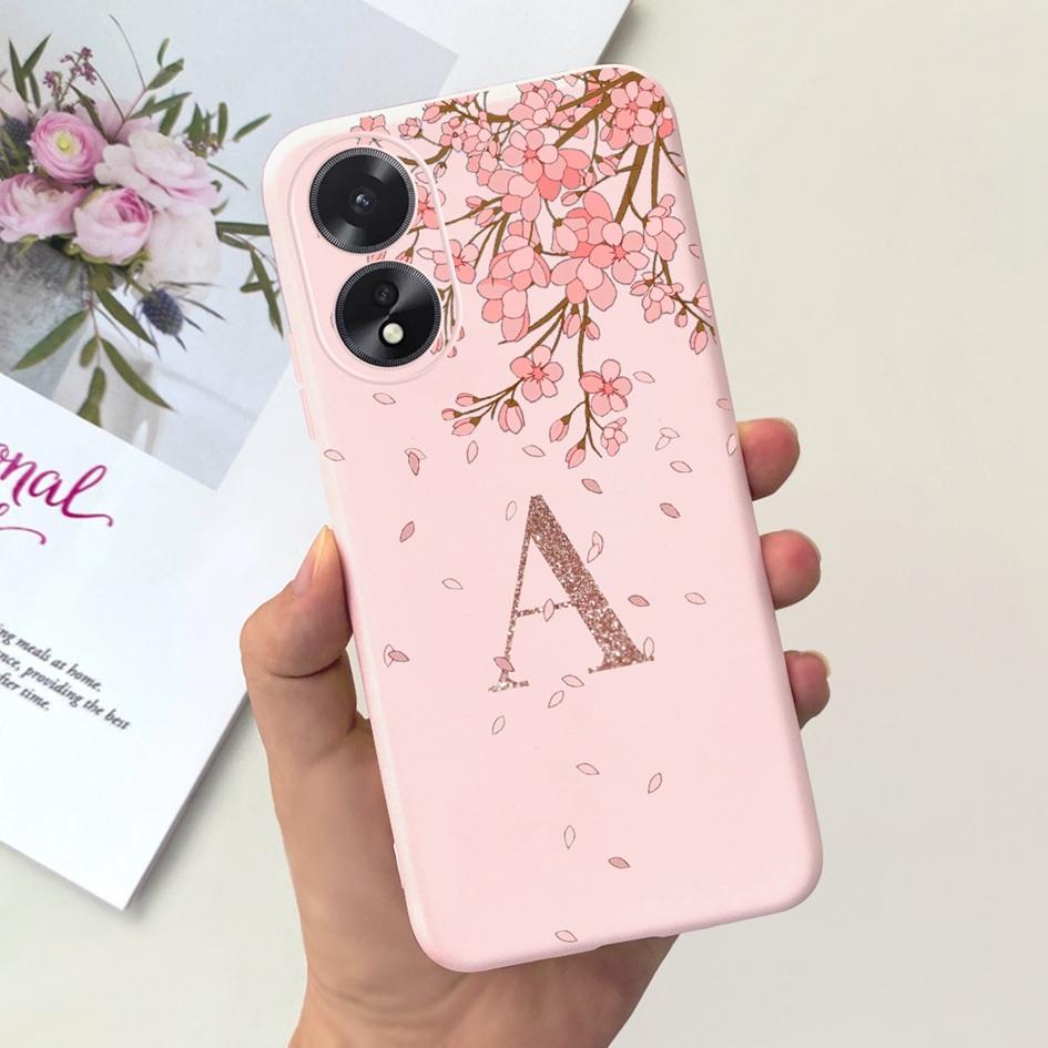 Чехол для OPPO A38 4G Милая Корона Буквы Ударопрочный Силиконовый Мягкий Задний Чехол для Телефона Для OPPO A18 Funda OPPOA38 A 38 CPH2579 Бампер