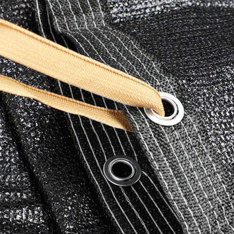 1шт затеняющий тент растения солнцезащитный чехол черный солнцезащитный сетка солнцезащитный парус защита от ультрафиолета