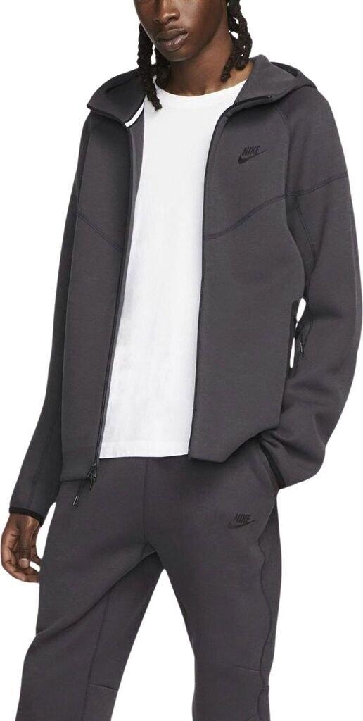 Куртка Nike Tech Fleece Windrunner (FB7921) антрацит/черный