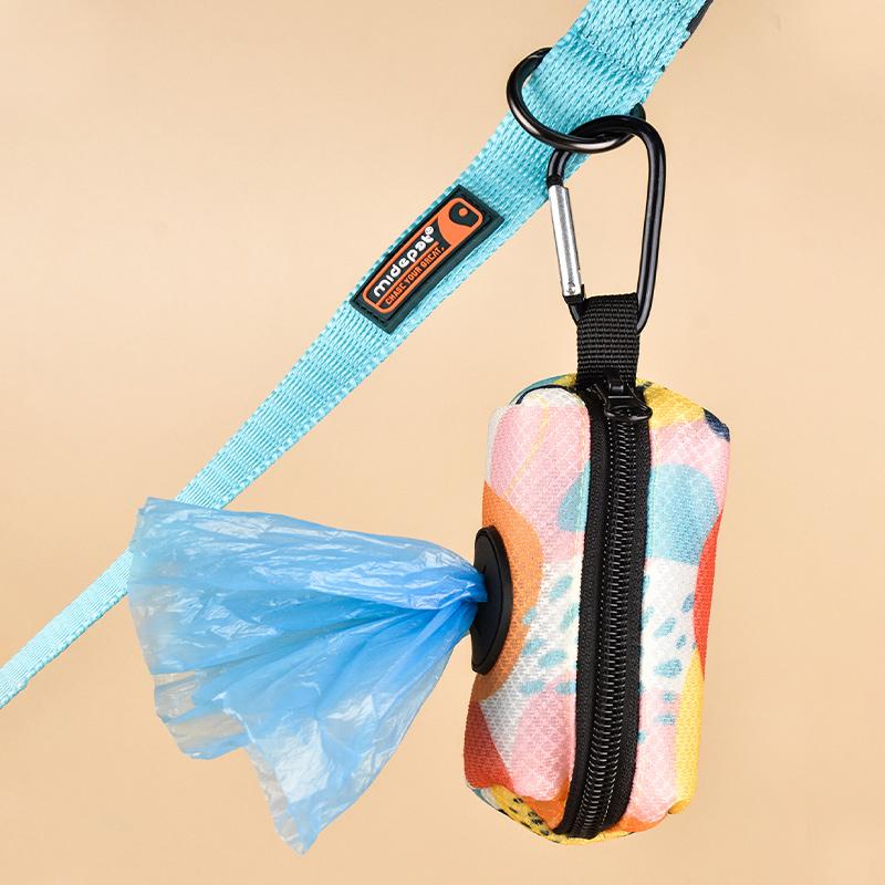 1pcs Colorful Design Dog Poo Bag Holder Dispenser Durable Use For Dog Leash Attachment Without Poo Bag And Leash