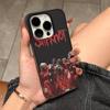 Чехол для телефона Slipknot Band For Phone 17 16 15 14 13 12 11 Pro Max Plus Pro Air, задняя крышка с гофрированной полосой