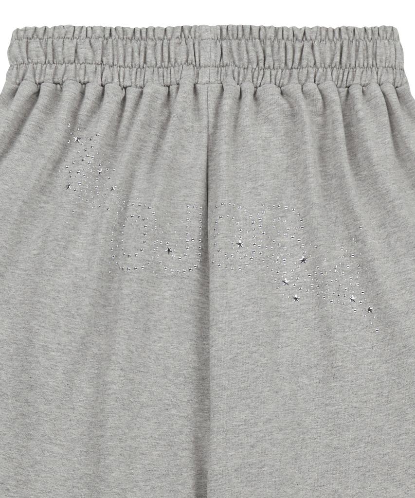 OJOS Hotfix Logo Wide Sweatpants / Gray