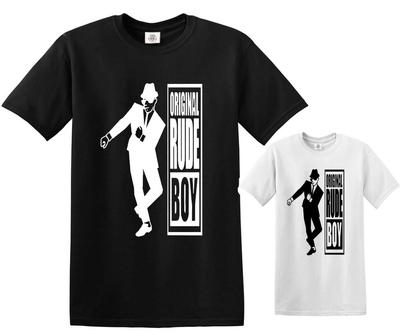 ОРИГИНАЛЬНАЯ футболка RUDE BOY 2 Tone The Specials Original Two Tone 2 Tone Records