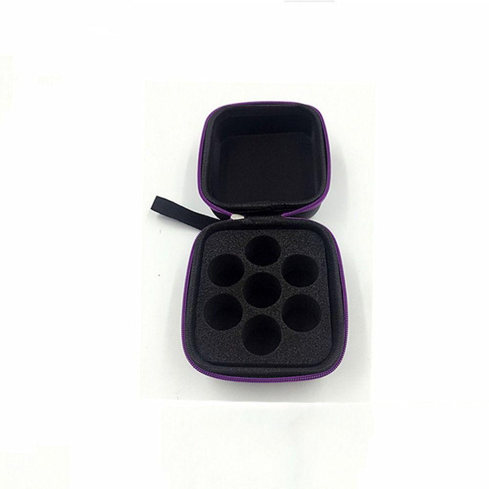 7 Slots Essential Oil Storage Bag Waterproof Essential Oil Bottle Holder Salon