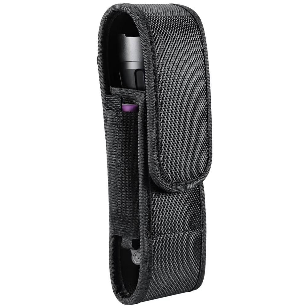 Adjustable LED Torch Pouch Hook and Loop Closure Nylon Torch Cover Flashlight Pouch Outdoor Use