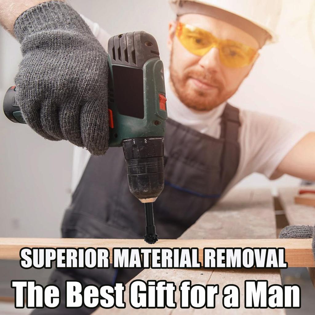 Набор вращающихся сверл Rongon для резьбы по дереву, напильник, рашпиль, сверло из 5 шт., хвостовик 1/4" 6 мм, мощность инструмента