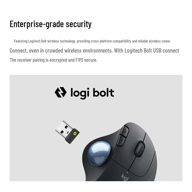 Logitech Эргономичная беспроводная мышь-трекбол ERGO M575