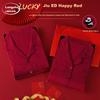 Wedding Pajamas Winter Couple Set Pure Cotton Bamboo Leaf Embroidery New Year Gift Loungewear