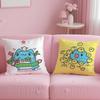 Hot Bbugcat Capooer Cushion Cover Soft  EasyWash Pillow Case  Versatile for Couch Bed Travel and Office