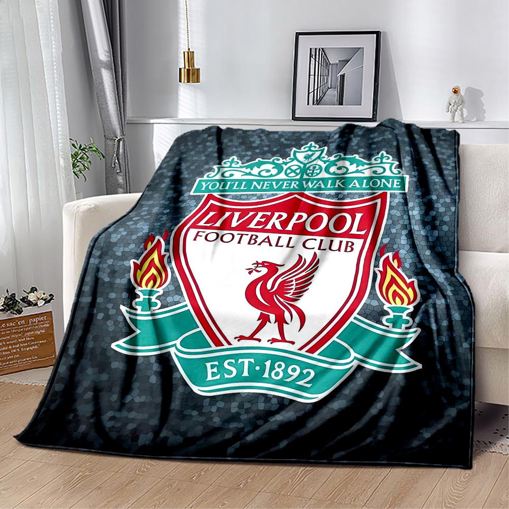 Liverpool Football Club Blanket Comfortable Suitable For Office Chair Chair Bedding For All Occasions Stylish Decor