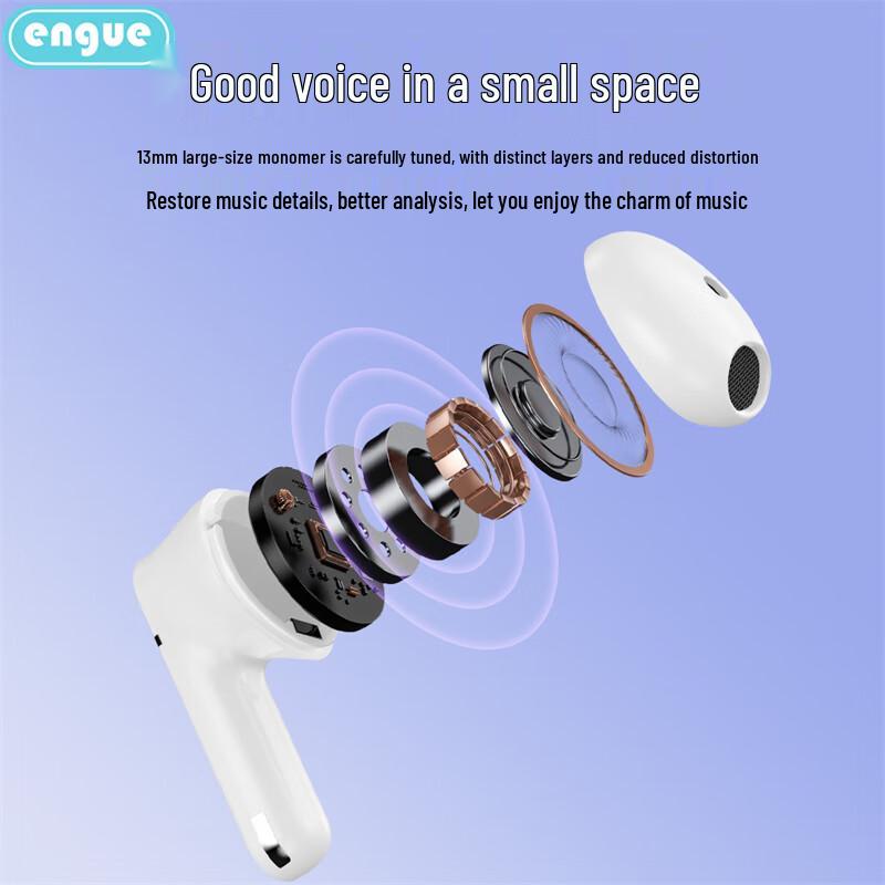 Наушники TWS с шумоподавлением Engue EG-AP07