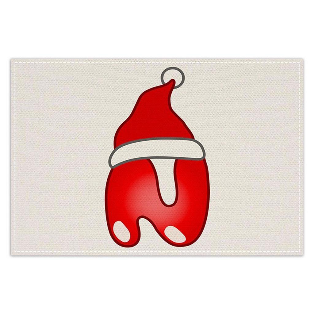 Рождественские салфетки-письма, Праздничные украшения стола, Скатерти, Чайные флажки, Праздничные скатерти для вечеринок и ресторанов.