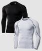 Armedes [2 шт.] Базовый слой Cool T-shirt Базовый слой Компрессионный Технологичный крой Длинный рукав Ar-56 (7 цветов) (Тип Б)