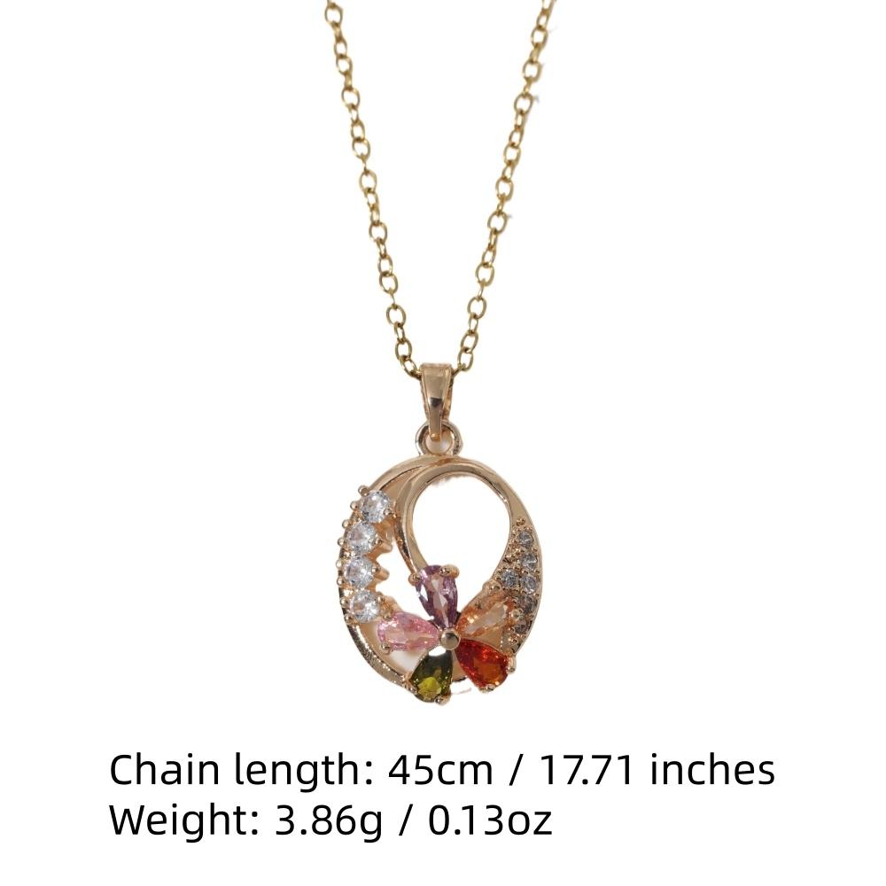 Простые подвески в виде ракушек/крыльев для женщин, ожерелье с цирконами, свадебные украшения, аксессуары