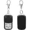 Keyless Entry Car Key Fob | Universal Cloning Key Fob | Car Key Fob Keyless Entry Remote Wireless Alarm Remote Control Key Fob for Car Garage Door