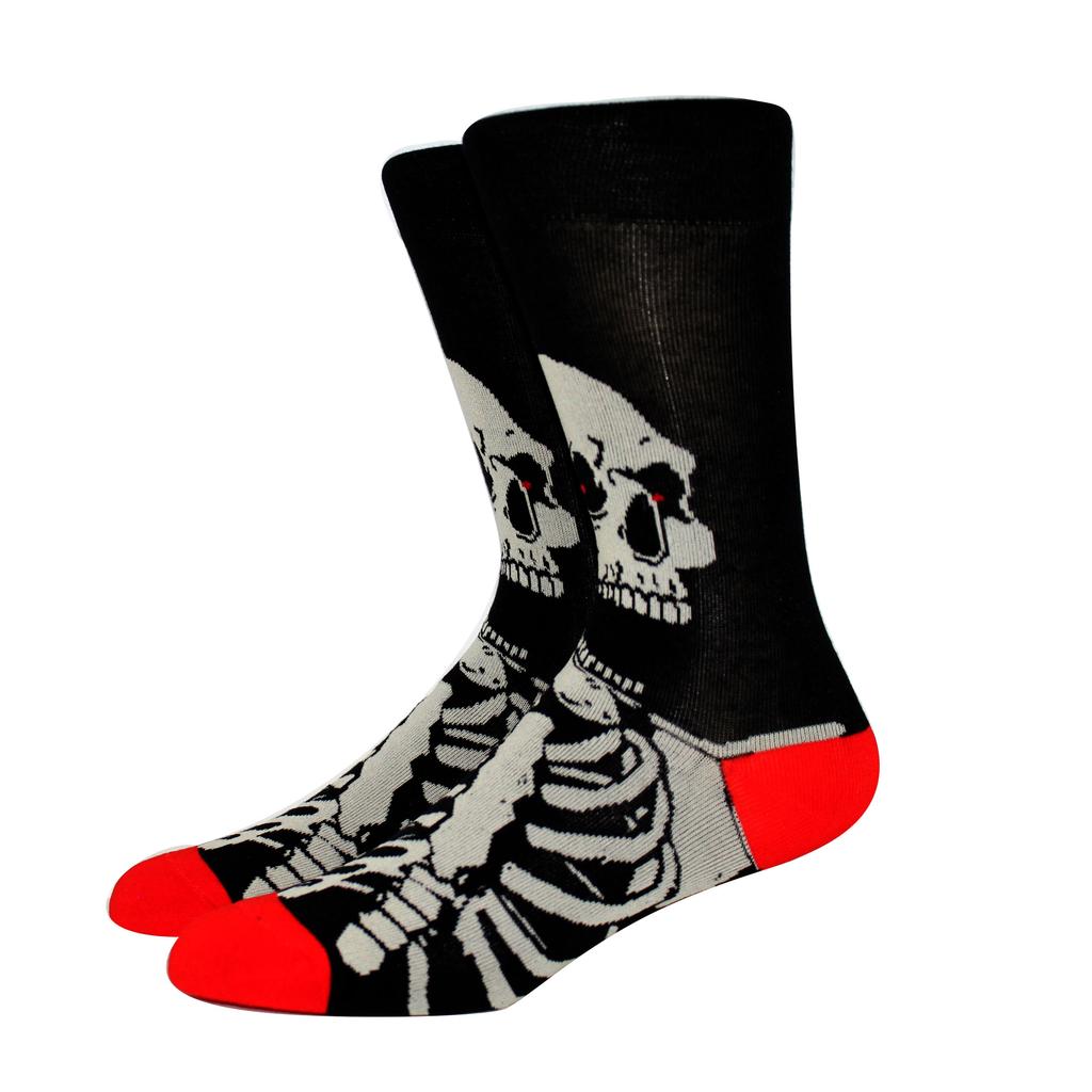 Новые Хэллоуин Женские Носки Харадзюку Забавные Носки Скелет Инопланетянин Мужские Носки Носки Тыква Носки Монстр Носки До Колена Носки Аниме