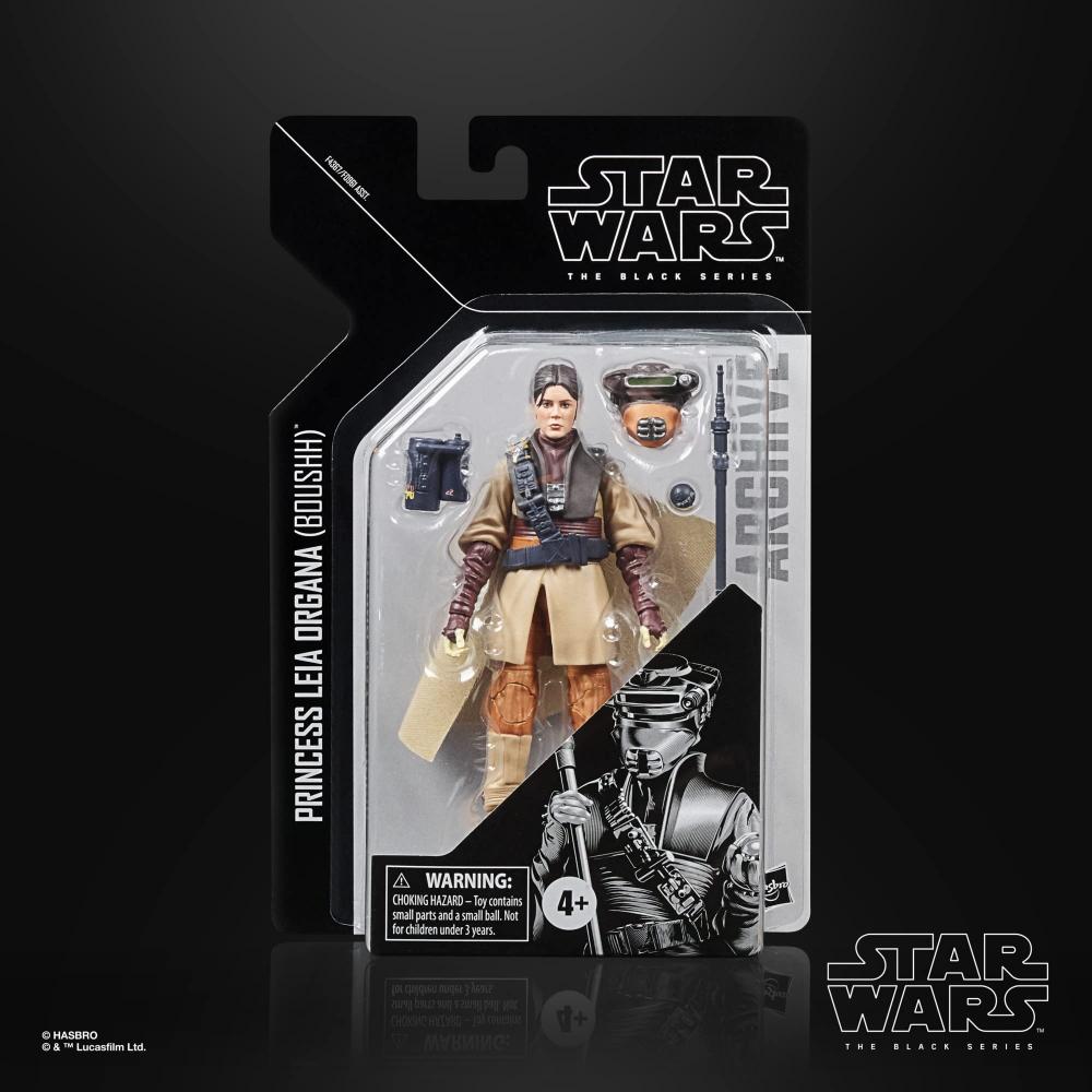 Архивная коллекция Star Wars Black Series Принцесса Лея Органа (Буши) 6 дюймов (15 см) Фигурка Размер Звездные войны Эпизод VI Возвращение джедая F4367
