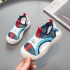 Детские сандалии лето новые для мальчиков и девочек студенческие спортивные сандалии мягкая подошва сумка голова нескользящие для девочек полые туфли