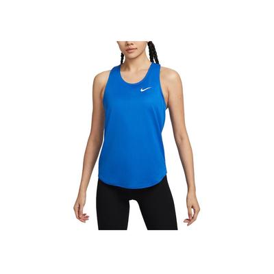 Майка Dri-Fit Fast Легкая Мягкая Стильная Однотонная Женские Топы Синяя IB8751-450