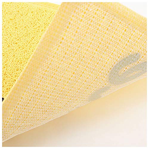 KEYSTONE Outdoor Doormat, TEXT, Black, W60 X L33cm, PVC Embossed, Smile, PVEMSMTB