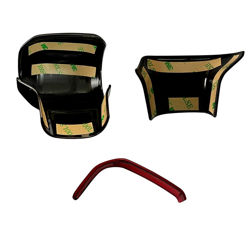 OKAYOHINN Shift Knob Covers and Shift Grip Covers for Toyota New 90 Series 2022 Interior Custom Easy ABS Set Black Voxy/Noah (January Onwards), Parts,