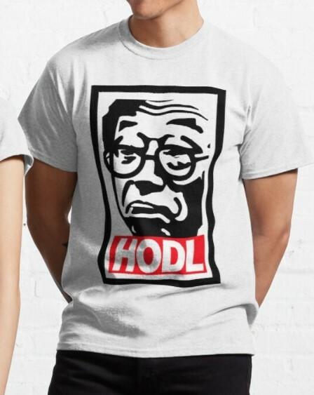 Satoshi Nakamoto Hodl Crypto T shirt %100 Premium Quality Cotton