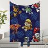 Blanket Throw Super Cosy Plush Living P-PAWS-ES Room Sofa Couch Childish CARTOON P-PatrolS-ES Birthday Gifts