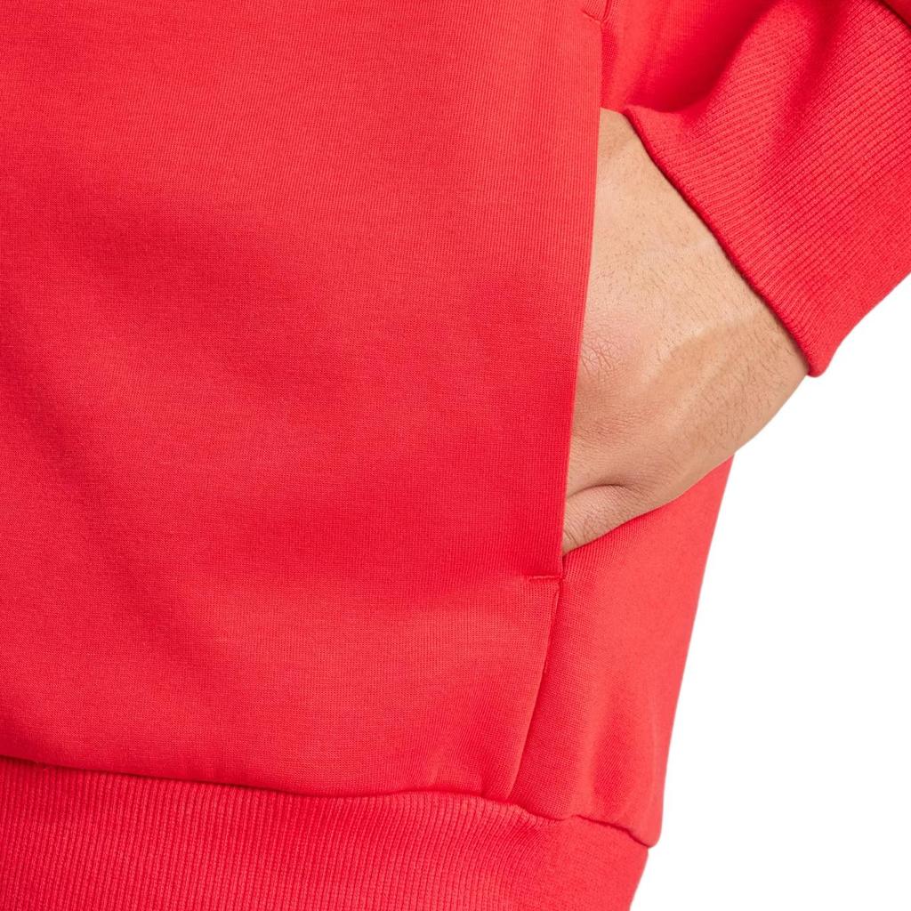 Adidas Куртка-гимн Манчестер Юнайтед с буквенным принтом, удобная, повседневная, спортивная толстовка с капюшоном, мужская куртка, красная, IT4187